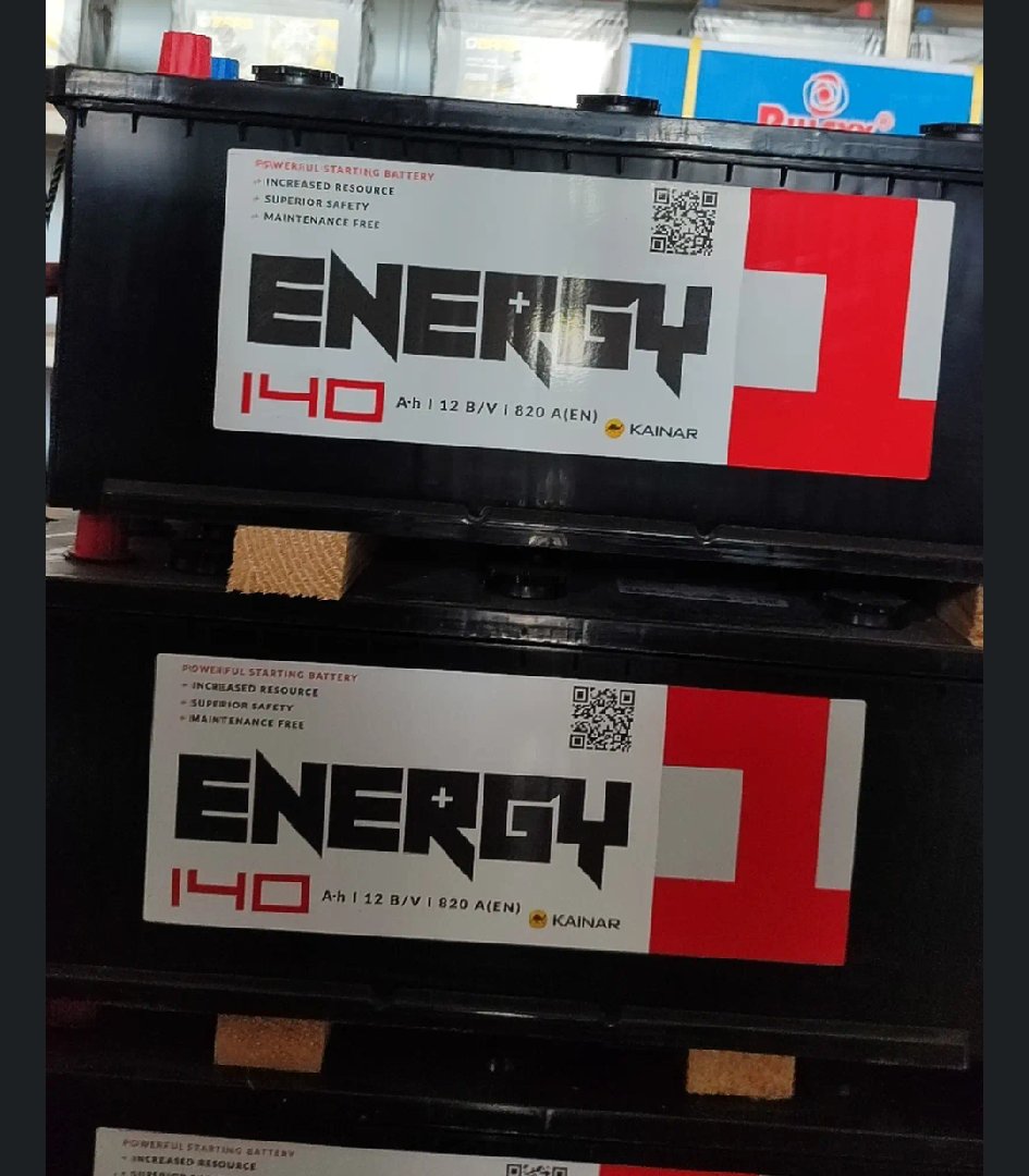 Аккумулятор ENERGY 140 A'H, Душанбе