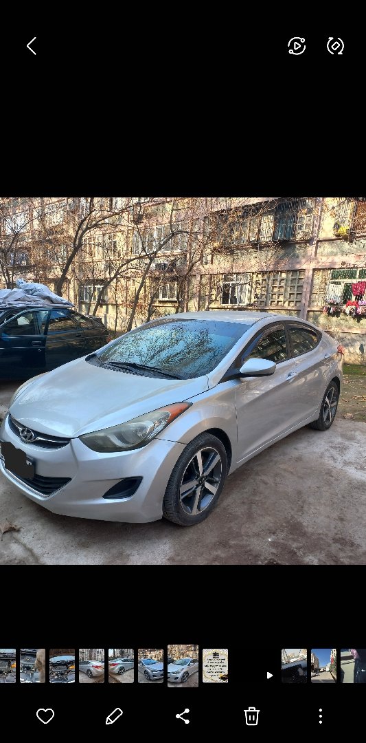 Hyundai Elantra, 2012, Душанбе