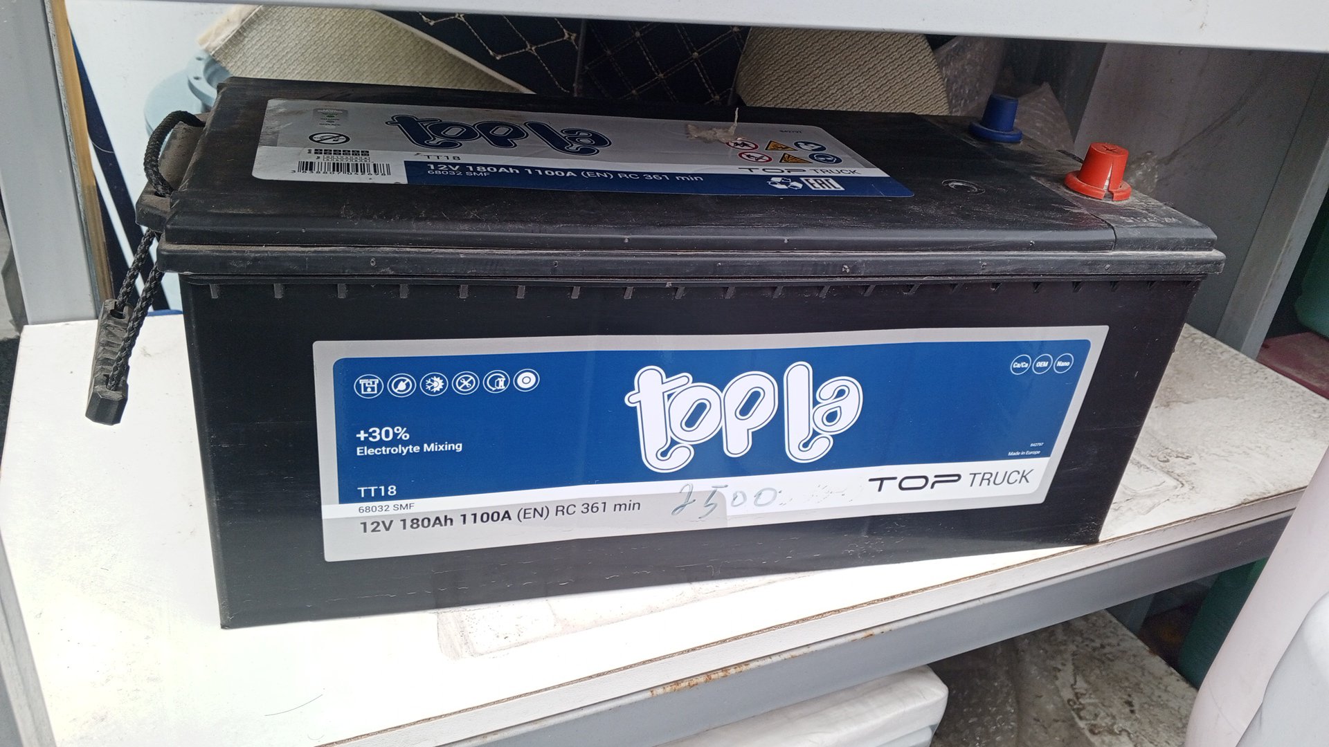 Аккумулятор Topla 12 v 180ah, Душанбе