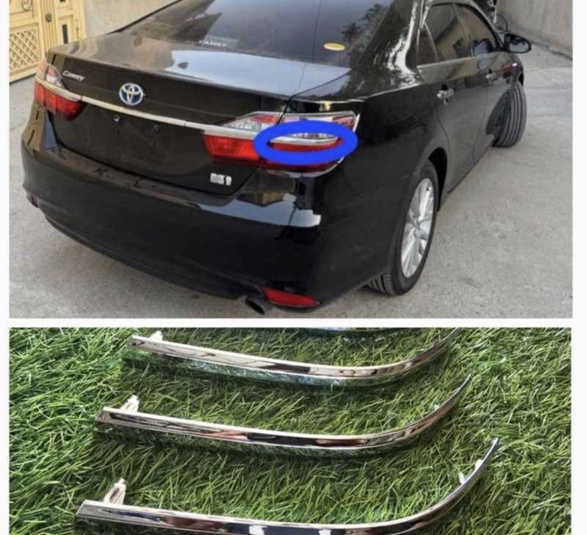 Хром от задний стоп Toyota Camry 5, Душанбе