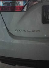 Надпись Avalon на багажник — фото 2 из 2