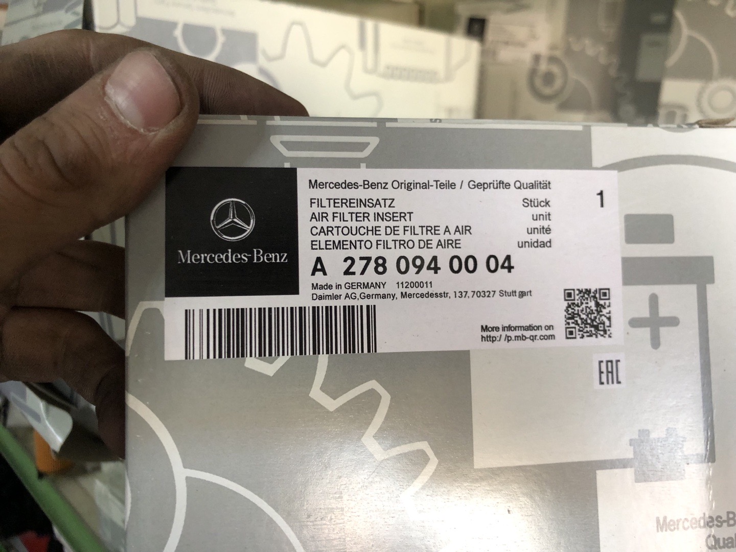топливный фильтр Mercedes-Benz., Душанбе