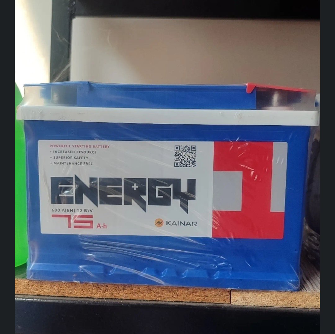 Аккумулятор energy 75 a'h, Душанбе