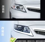 Передние фары nike на Toyota Camry 2 — фото 3 из 4