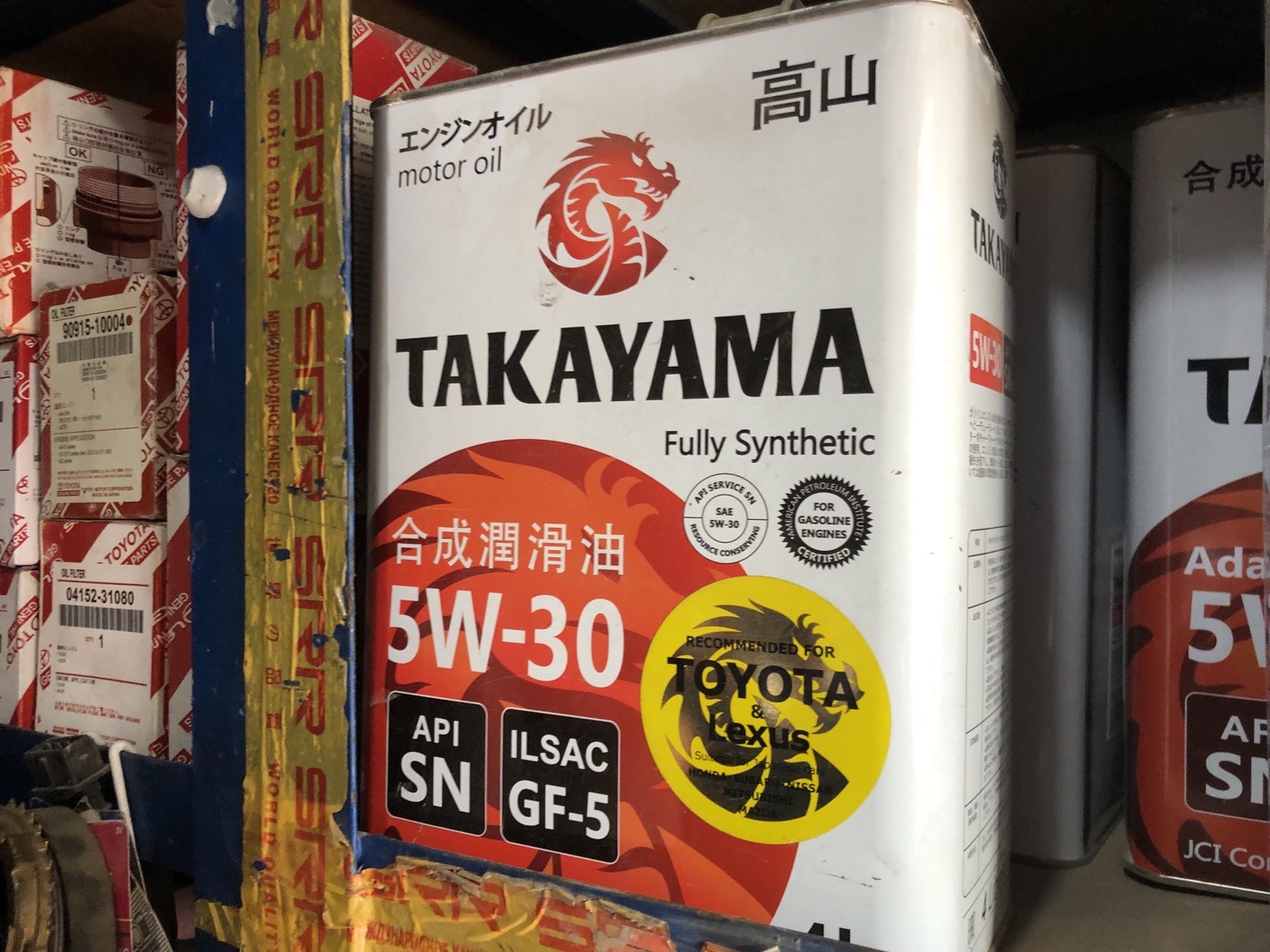 масла Takayama 5W-30 Fully Synthetic, Душанбе
