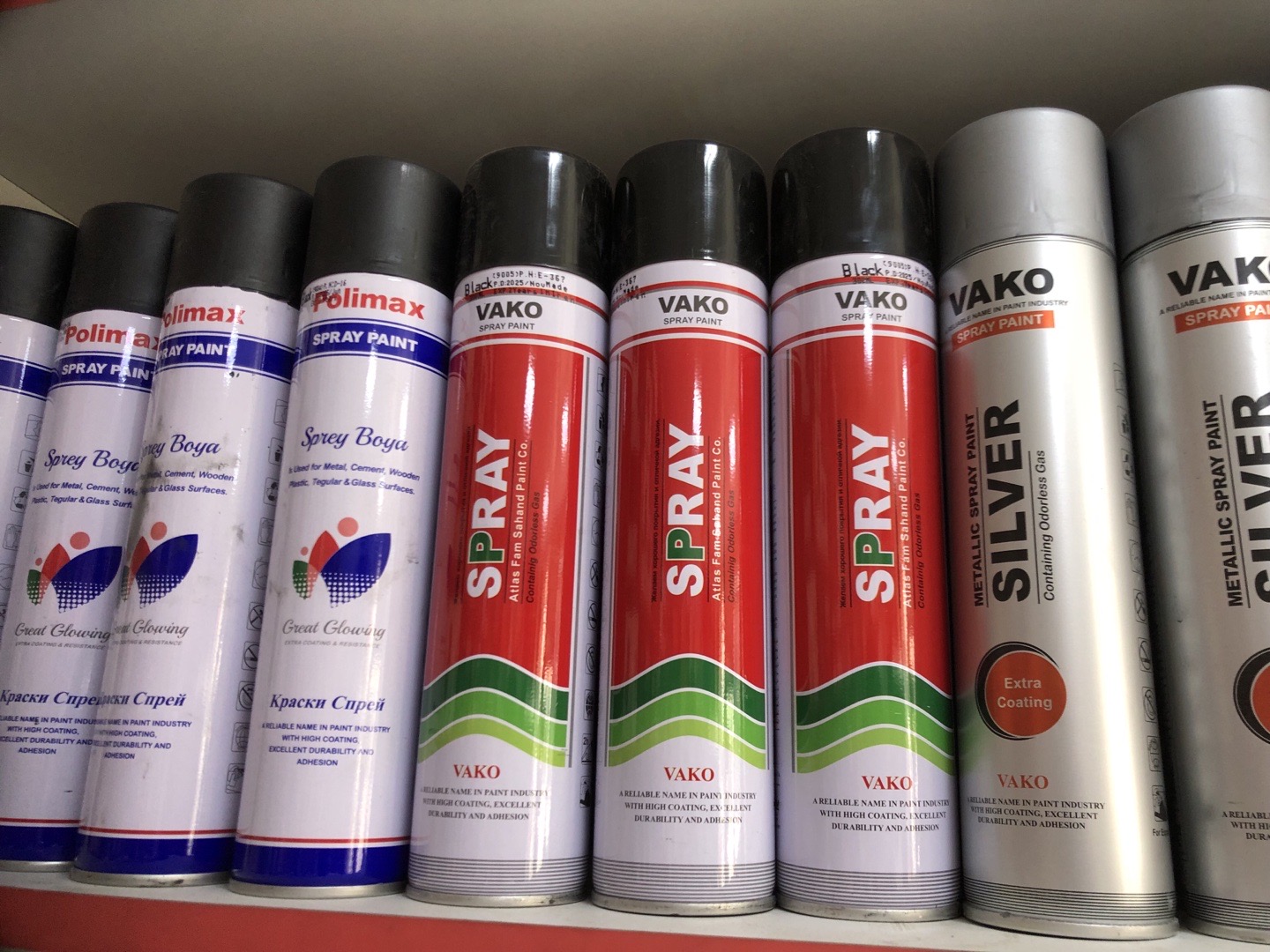 VAKO Spray Paint (Black), Душанбе